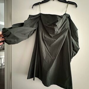 MLM Olive Green Dress with pockets